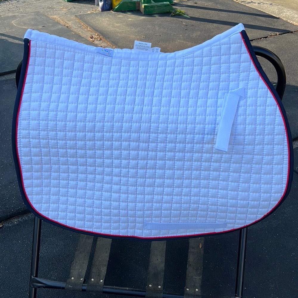 White/navy/red color PRI all purpose pad - Picture 2 of 2